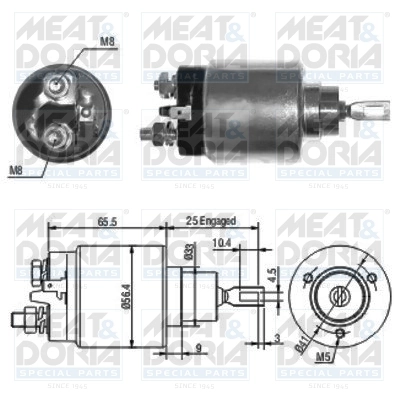 Solenoid Switch, starter